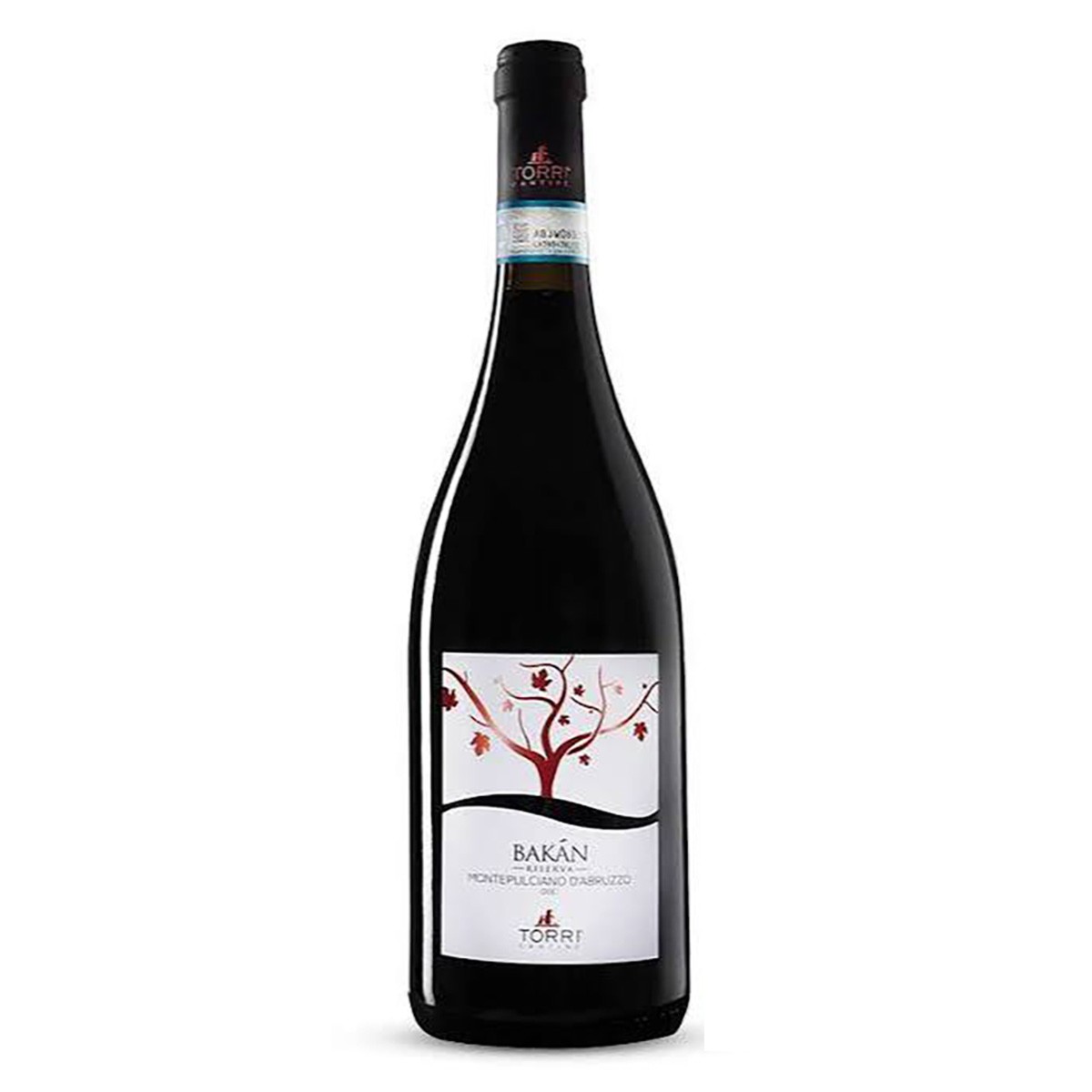 Montepulciano dAbruzzo Bakan DOC Riserva 2020 "Torri Cantine"
Organic 12x750