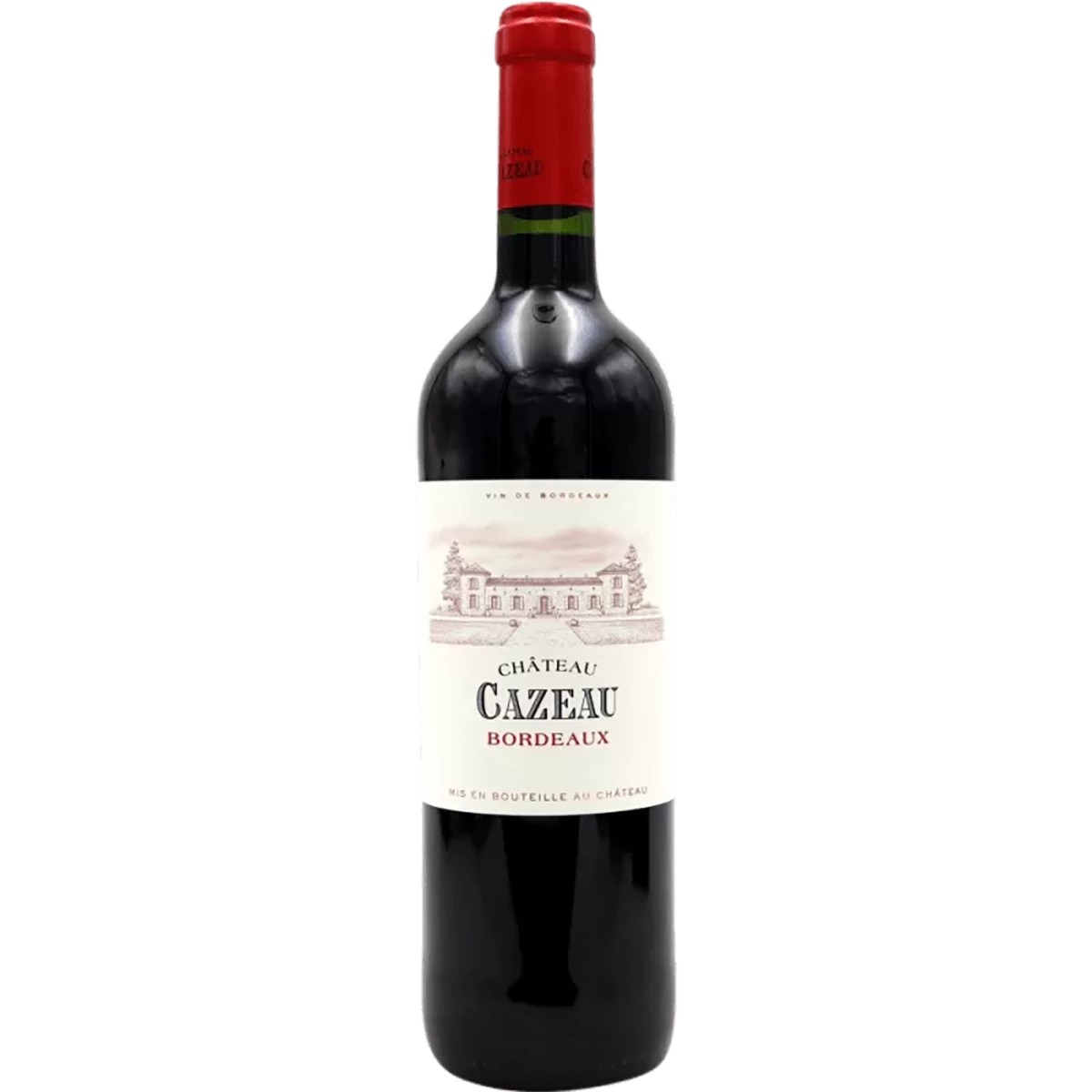 Bordeaux Red Chateau Cazeau AOC   2020  12x750
