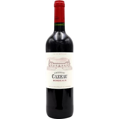 Bordeaux Red Chateau Cazeau AOC   2020  12x750