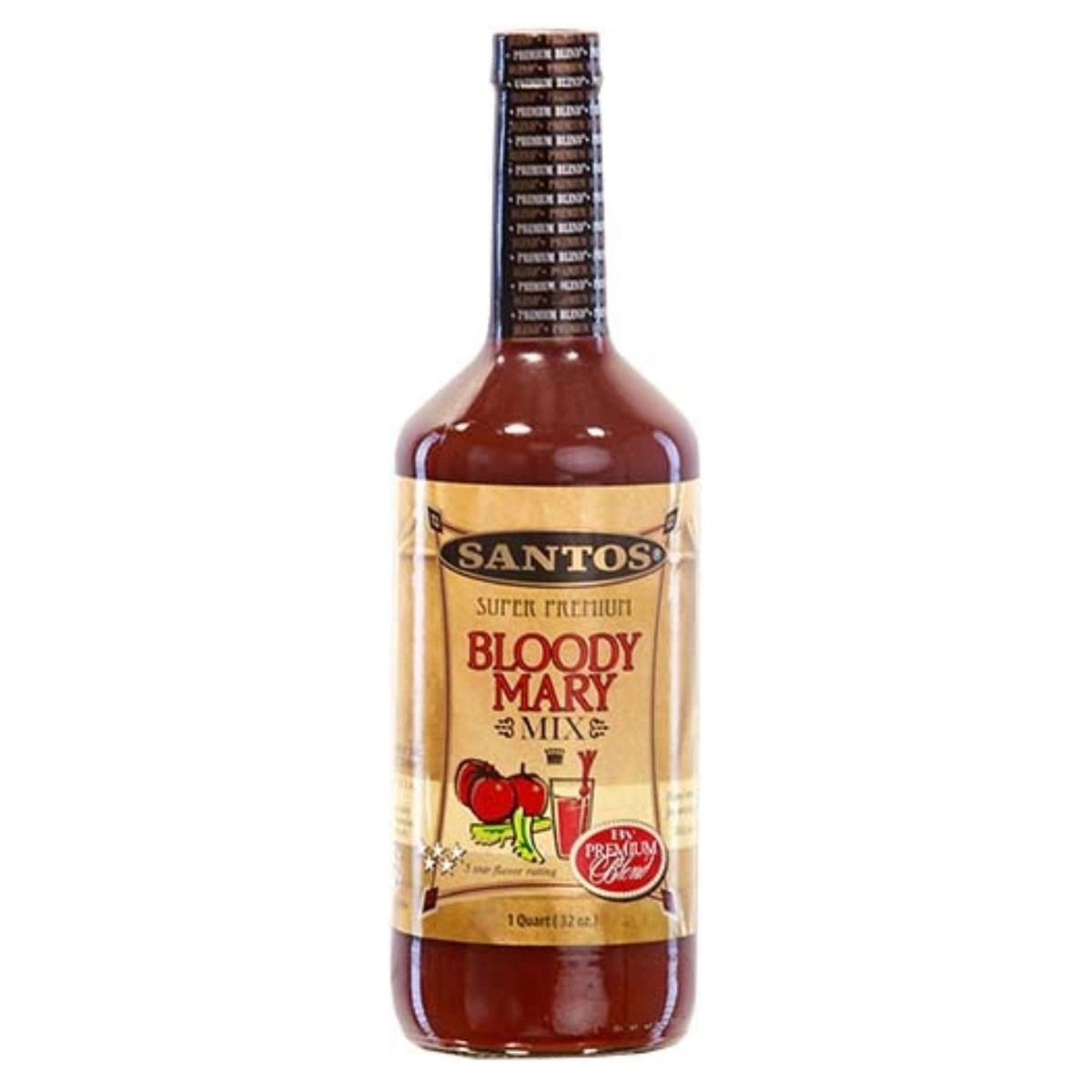 Bloody Mary Mixer Santos  0% Alc 12/32oz