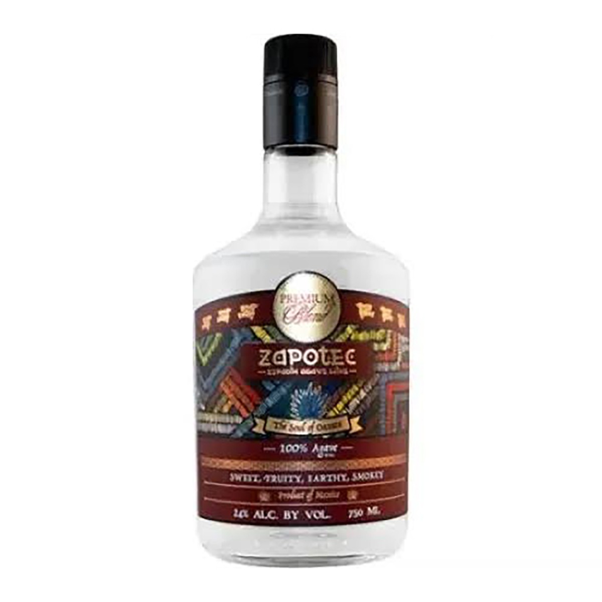 Zapotec Espadin Agave Wine IMP 24% Glass  12X750