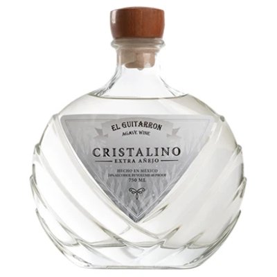 Tequila Type El Guitaron Cristalino Agave Wine Glass 24% IMPORTED 6/750