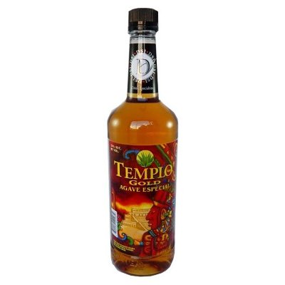 Tequila Type 24%  Templo GOLD 100% Agave IMPORTED 12/1L
