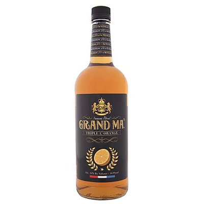 Grand Ma Triple Sec Type Orange Glass 24% DOM 12/1L