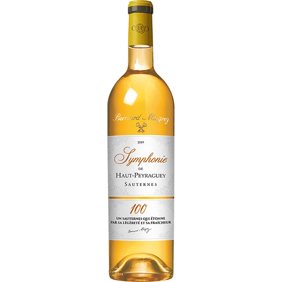 'Symphonie" Sauternes Clos Haut-Peyraguey by Bernard Magrez 2015  12/375