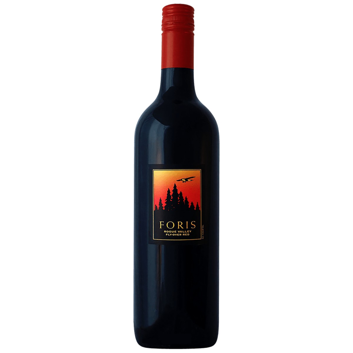 Foris Fly Over Red Blend 75%M,15%CS,10%CF  Stelvin® 2016 12X750