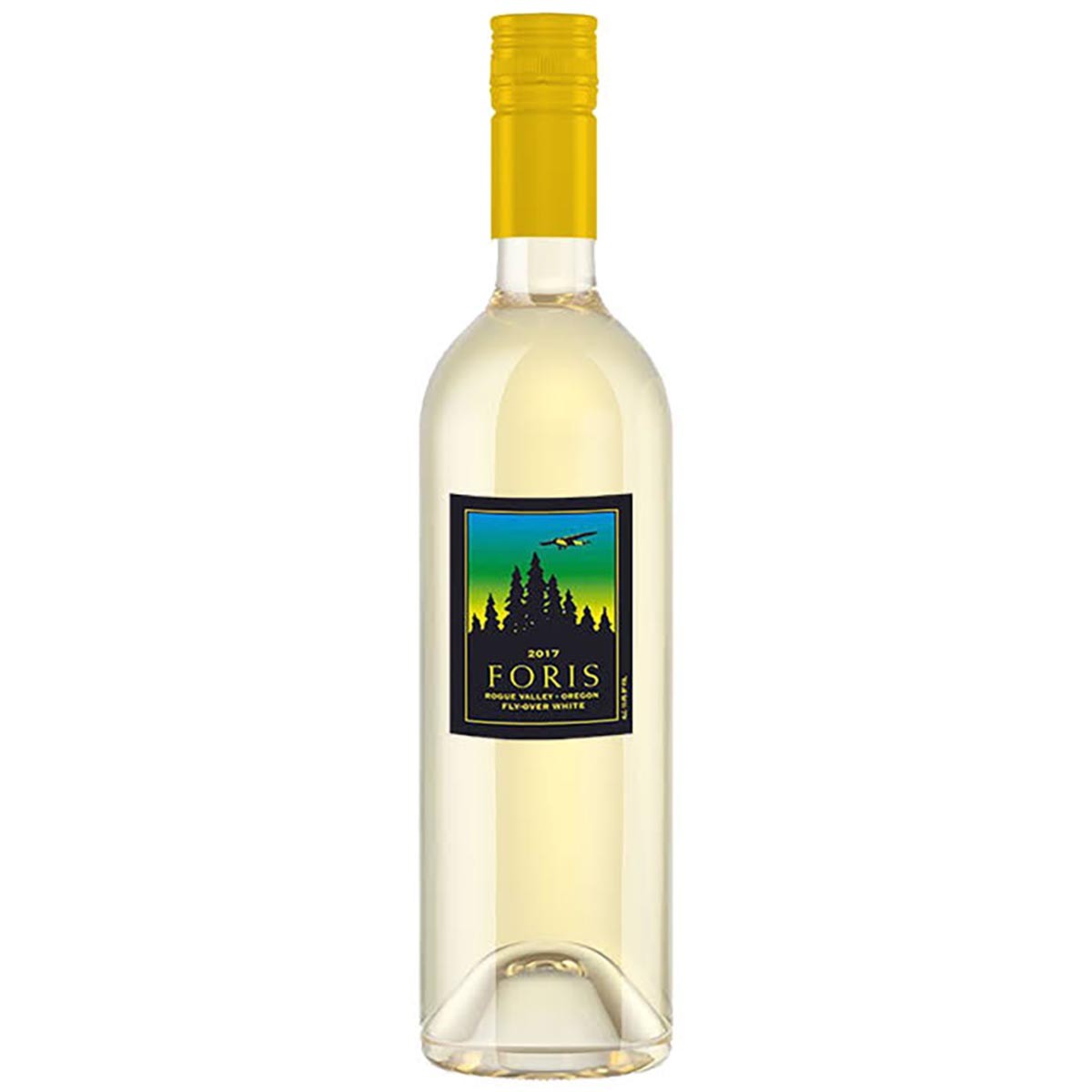 Foris Fly Over White Blend 50%Pinot Blanc, 50%Riesling Stelvin® 2017  12X750