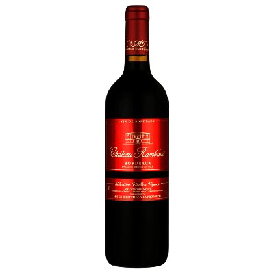 Bordeaux Red Chateau Rambaud - Vignobles Mouty ORGANIC 2022 - 6/750