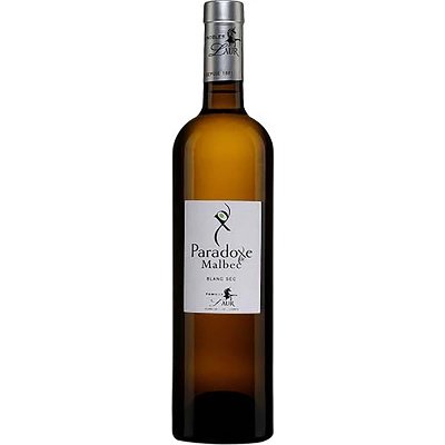 Malbec - Blanc de Noirs  Paradoxe White Sec  IGP Cotes du Lot    2022   12x750