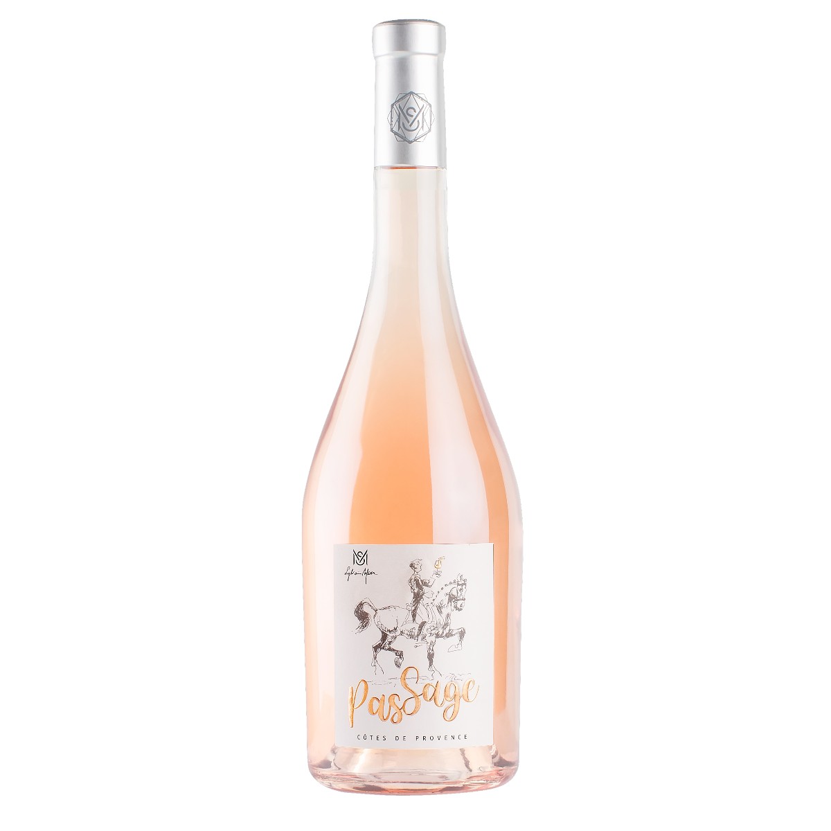 Cotes de Provence Rose A.O.P "PasSage"  "Chateau les Preyres"  Vignobles Massa ORGANIC   2025  6x750
