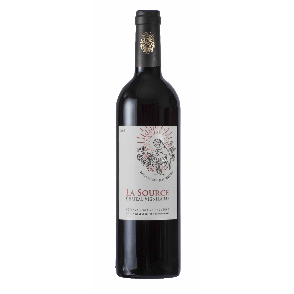 AOC Coteaux D'Aix en Provence "La Source de Vignelaure"  Red 2018  12x750