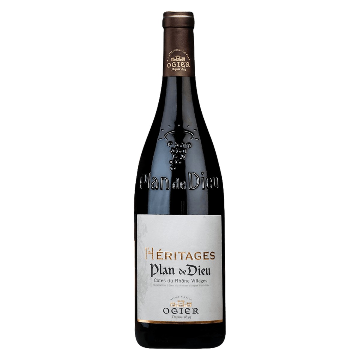 Cotes du Rhone Plan de Dieux  " Charles Pasteur"  2021  12x750