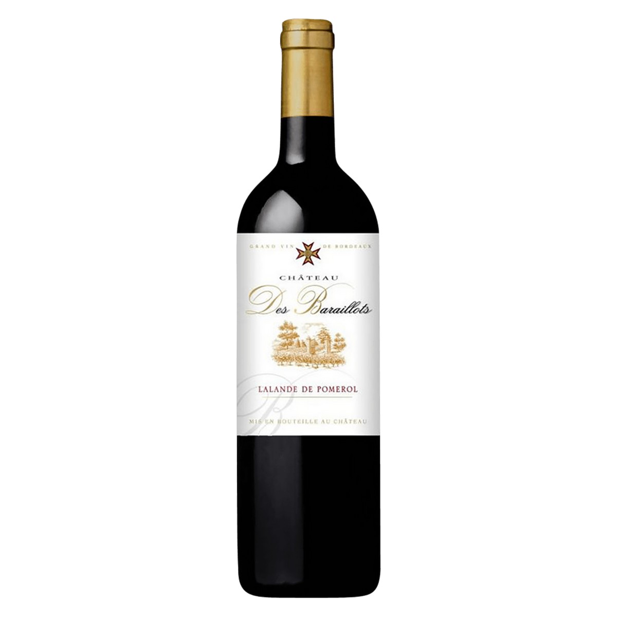 Lalande Pomerol " Chateau Les Baraillots"  92pts WS  90 PTS JS   2022    12X750
